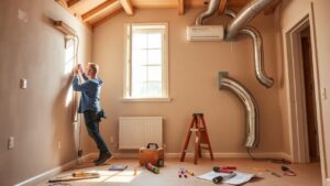 Comment installer une VMC double flux en rénovation étape par étape